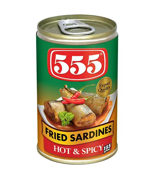 555 Fried Sardines Hot and Spicy