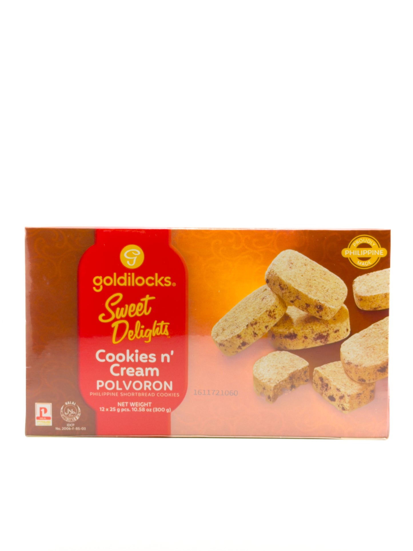 Goldilocks Polvoron Cookies and Cream Flavor