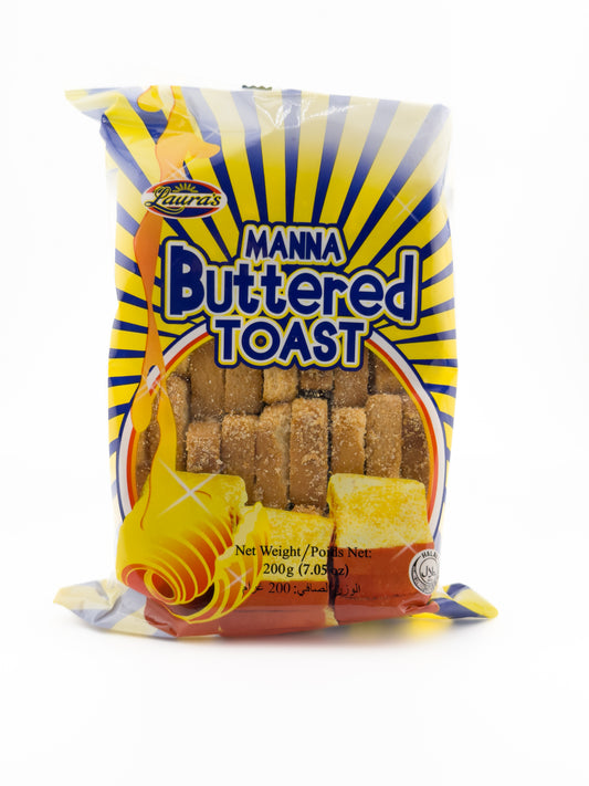 LAURA'S MANN BUTTERED TOAST